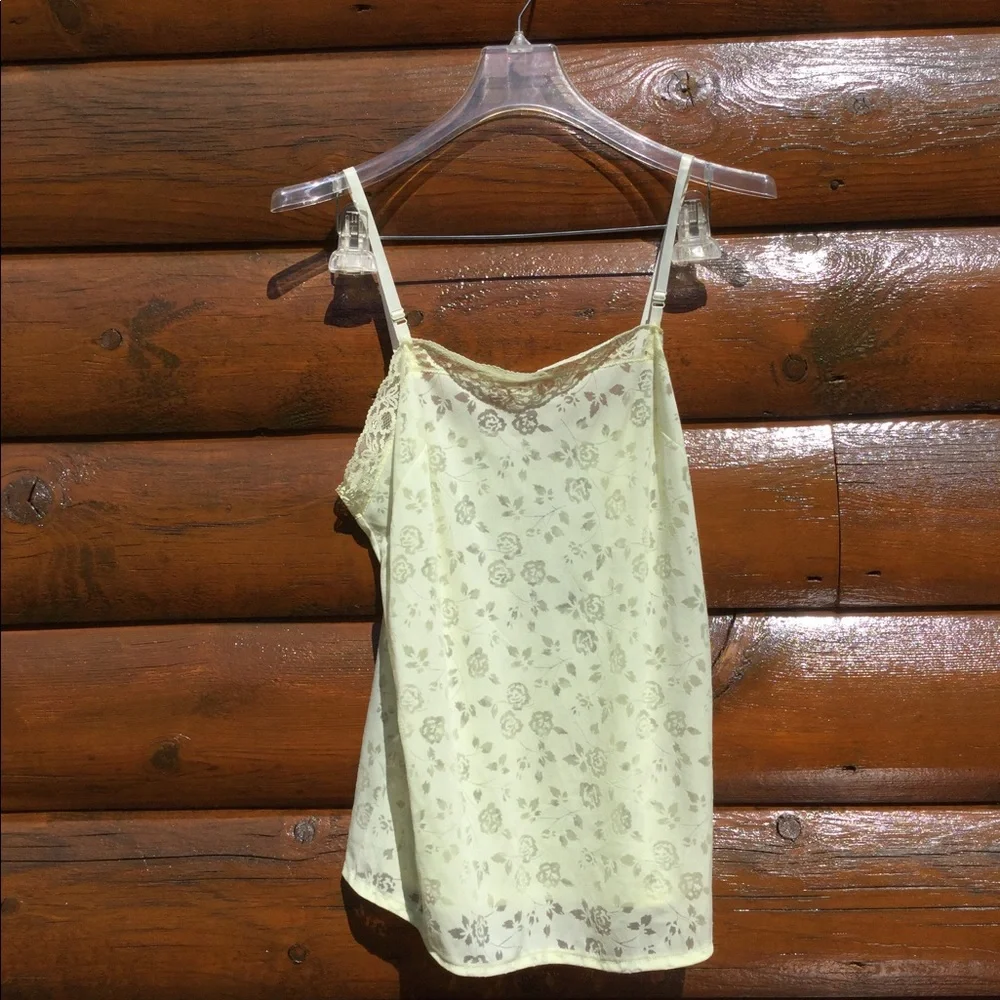 VINTAGE Nightie/Slip  IVORY SATIN LACE EVC SEARS - Picture 11 of 16